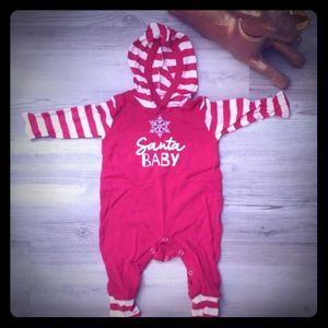 🏷🏷Ships next day! Hooded SANTA BABY outfit